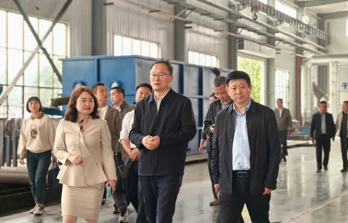 宝鸡市生态环境局领导考察华浦环保：共谋绿色未来，携手推进生态文明建设